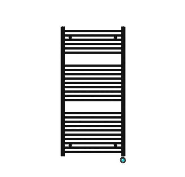 Elektrische radiator, div. maten – Zwart
