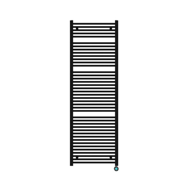 Elektrische radiator, div. maten – Zwart