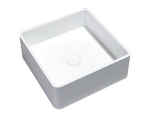 Waskom opbouw – Mat wit
