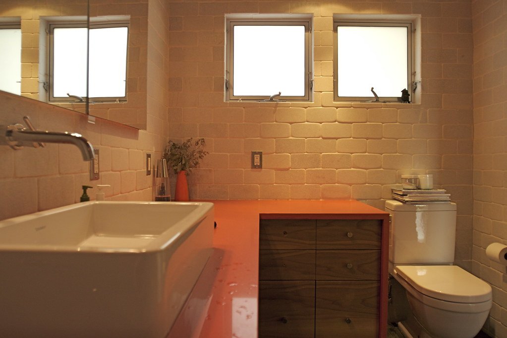 Bathroom tiles
