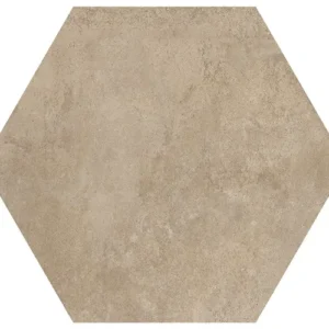 Castelvetro Fusion Esagona Tortora Mat - Vloertegels Betonlook | Lapy