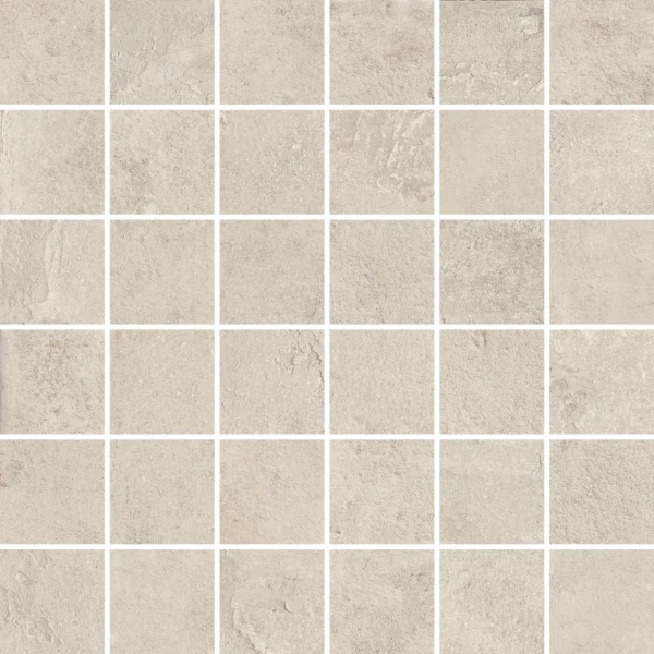 Dutch Design Industrial Beige Mosaico 30X30 Mat - Mozaïek Betonlook | Lapy