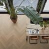 YUP Sutton herringbone dryback warm natural - PVC Vloeren | Lapy