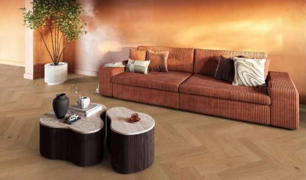Reseda visgraat rustiek naturel 5192 - Parket | Lapy
