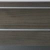 Badmeubel onderkast met aluminium greep 100 Grey Oak OP = OP - Badmeubel onderkast 100 cm | Lapy