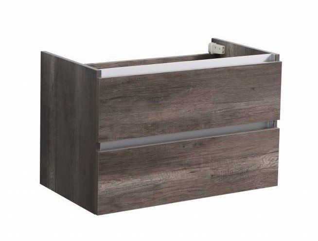 Trendline basic onderkast met greeplijst aluminium 80