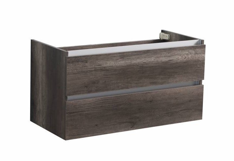 Trendline basic onderkast met greeplijst aluminium 100