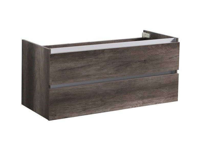 Trendline basic onderkast met greeplijst aluminium 140