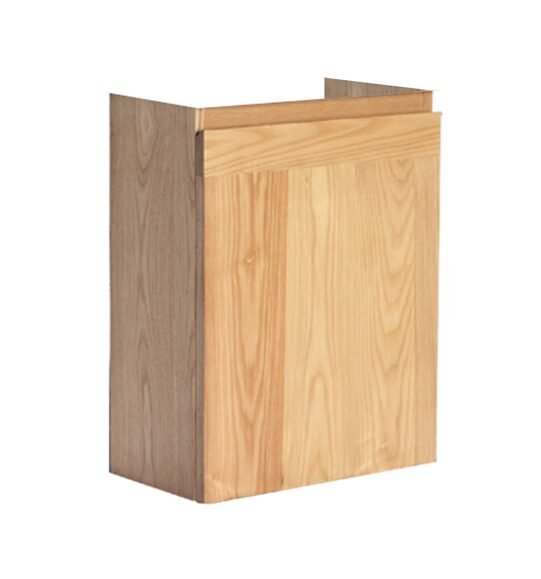 Fonteinkast Wood Eiken met greeplijst in korpus kleur OP = OP