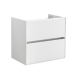Compact Greeploos onderkast met greeplijst aluminium 60 Hoogglans Wit | Lapy