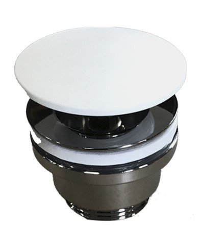 Clickwaste met overloop 5/4" Solid Surface