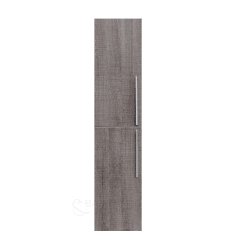 Kolomkast met aluminium greep Kentucky Oak OP = OP
