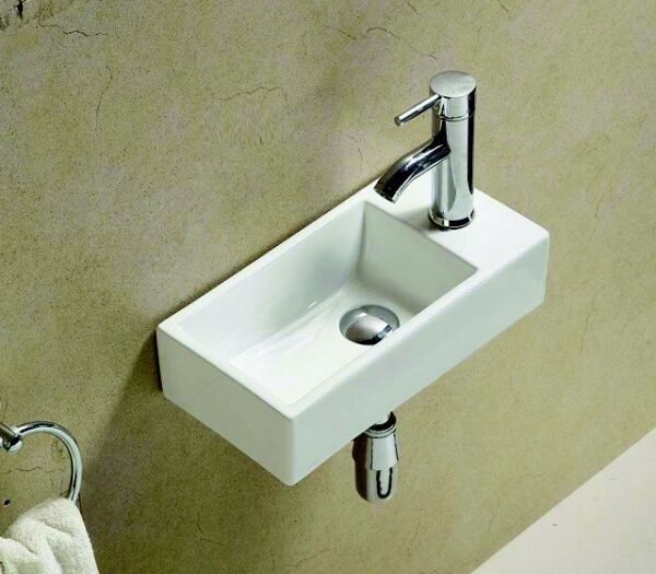 Fonteinset Keramiek Wit Pax