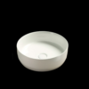 Waskom Keramiek Rond Victoria Color Line incl. clickwaste Glans Wit - Waskom Keramiek Color Line Victoria | Lapy