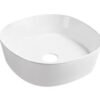 Sofia waskom rond 44 x 44 x 13,5 cm keramiek glans wit - Waskommen | Lapy