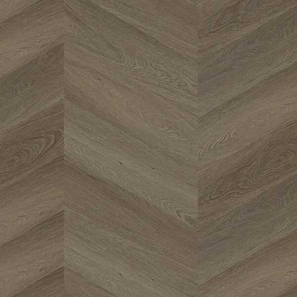YUP Fulham chevron dryback brown - PVC Vloeren | Lapy