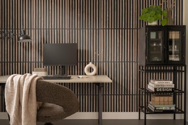 Silentlines lattenwand tegel walnoot - Wandpanelen | Lapy