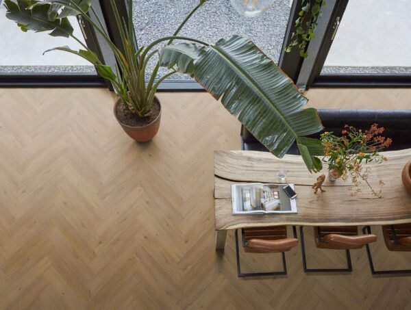 YUP Leyton herringbone click SRC dark oak - PVC Vloeren | Lapy