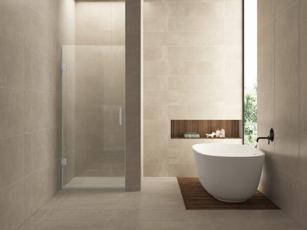 Less nisdeur 1000 x 2000 x 8 mm nano helder glas/geborsteld staal - Douches | Lapy