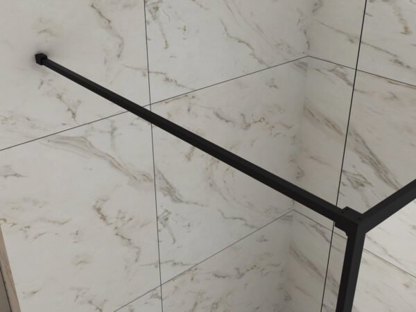 Square stabilisatiestang compleet 120 cm mat zwart