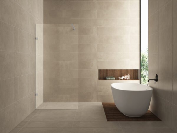 Less inloopdouche 500 x 2000 x 8 mm nano helder glas/geborsteld staal - Douches | Lapy