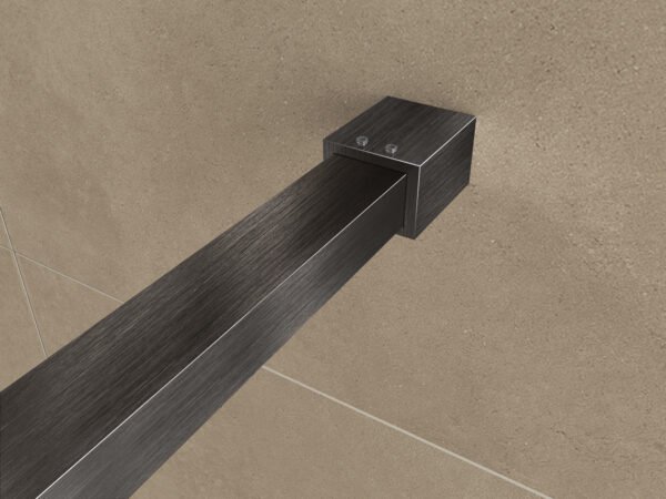 Slim profielset met stabilisatiestang 120 cm gunmetal - Profielsets en stabilisatiestangen | Lapy