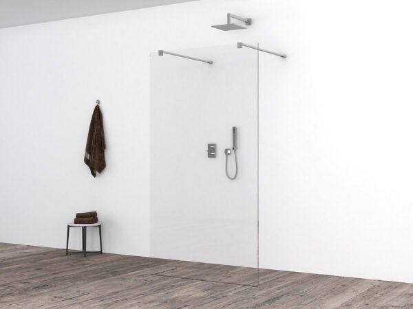 Slim glasplaat 700 x 2000 x 8 mm nano helder glas - Inloopdouches | Lapy