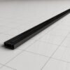 Horizon stabilisatiestang 120cm voor inloopdouche mat zwart - Toebehoren douches | Lapy
