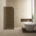 Curvea inloopdouche 900 x 2000 x 8 mm nano vintage brons glas - Douches | Lapy