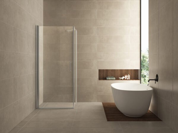 Salone cabine met 1 draaideur 900 x 900 x 2000 x 8 mm nano helder glas/chroom - Douches | Lapy