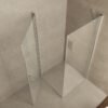 Salone cabine met 1 draaideur 900 x 900 x 2000 x 8 mm nano helder glas/chroom - Douches | Lapy