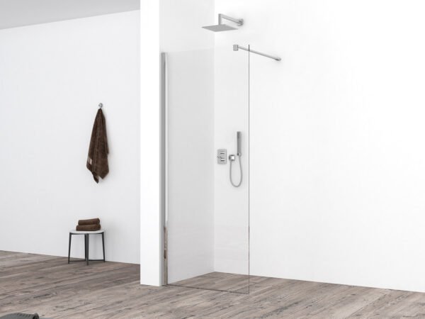Comfort inloopdouche 500 x 2000 x 10 mm nano helder glas/chroom - Inloopdouches | Lapy