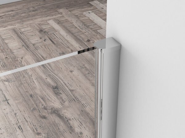 Comfort inloopdouche 600 x 2000 x 10 mm nano helder glas/chroom - Inloopdouches | Lapy