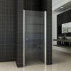 Between nisdeur 800 x 2000 x 8 mm nano helder glas/chroom - Draaideuren | Lapy