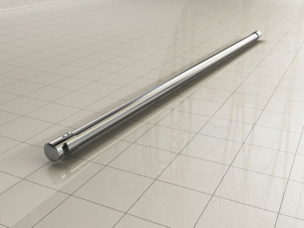 Stabilisatiestang rond 120 cm chroom