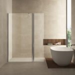 Comfort zijwand draaibaar 400 x 2000 x 10 mm nano helder glas/chroom - Zijwanden | Lapy