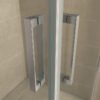 Salone cabine met 2 draaideuren 1000 x 1000 x 2000 x 8 mm nano helder glas/chroom - Douchecabines vierkant | Lapy