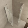 Double cabine kwartrond met 2 draaideuren 900 x 900 x 2000 x 8 mm nano helder glas/chroom - Douchecabines kwartrond | Lapy