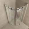 Entra cabine kwartrond met 2 schuifdeuren 900 x 900 x 2000 x 8 mm nano helder glas/chroom - Douchecabines kwartrond | Lapy