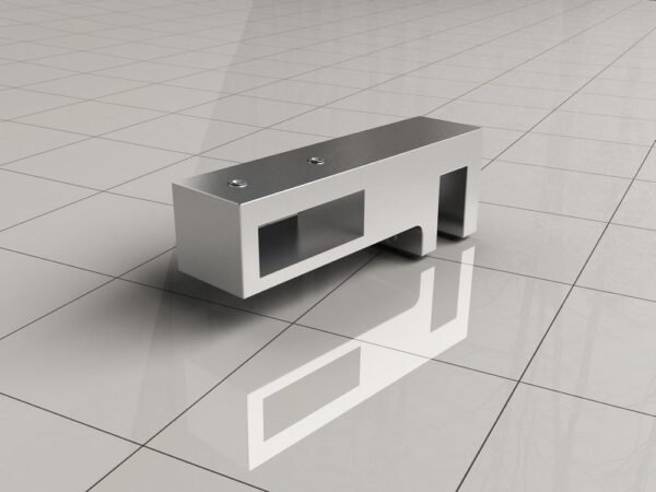 T-verbinder stabilisatiestang chroom - Toebehoren douches | Lapy