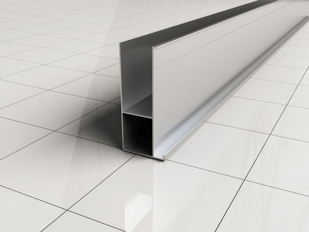 Verbredingsprofiel aluminium 3 x 200 cm chroom