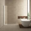 Comfort zijwand draaibaar met muurprofiel 400 x 2000 x 10 mm nano helder glas/chroom - Zijwanden | Lapy