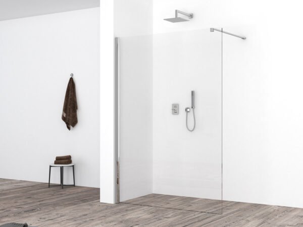 Comfort inloopdouche 1600 x 2000 x 8 mm nano helder glas/chroom - Inloopdouches | Lapy