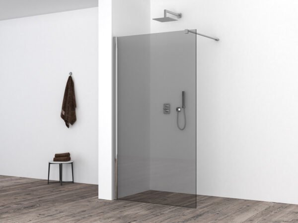Comfort inloopdouche 1000 x 2000 x 10 mm nano rookglas/chroom - Inloopdouches | Lapy