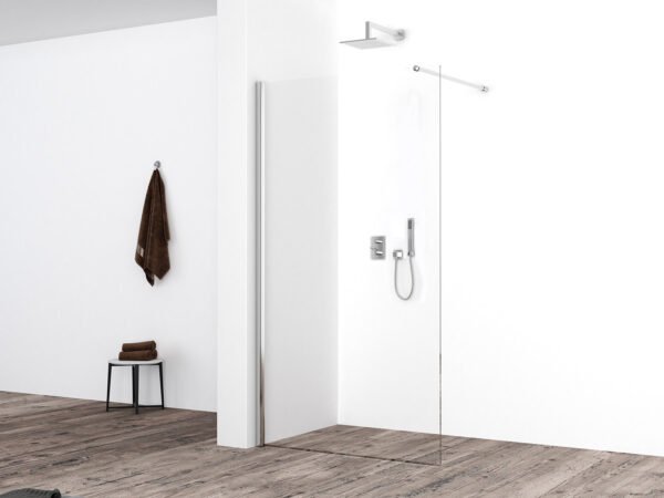 Eco inloopdouche 900 x 2000 x 8 mm nano helder glas/chroom - Inloopdouches | Lapy
