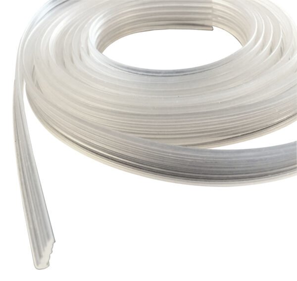Opvulstrip kunststof 2mm x 200cm transparant
