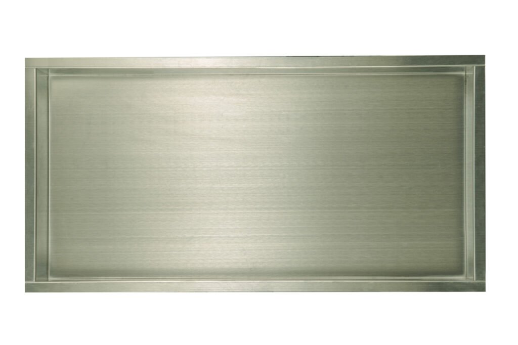 Inbouw wandnis RVS 30x60x7 cm