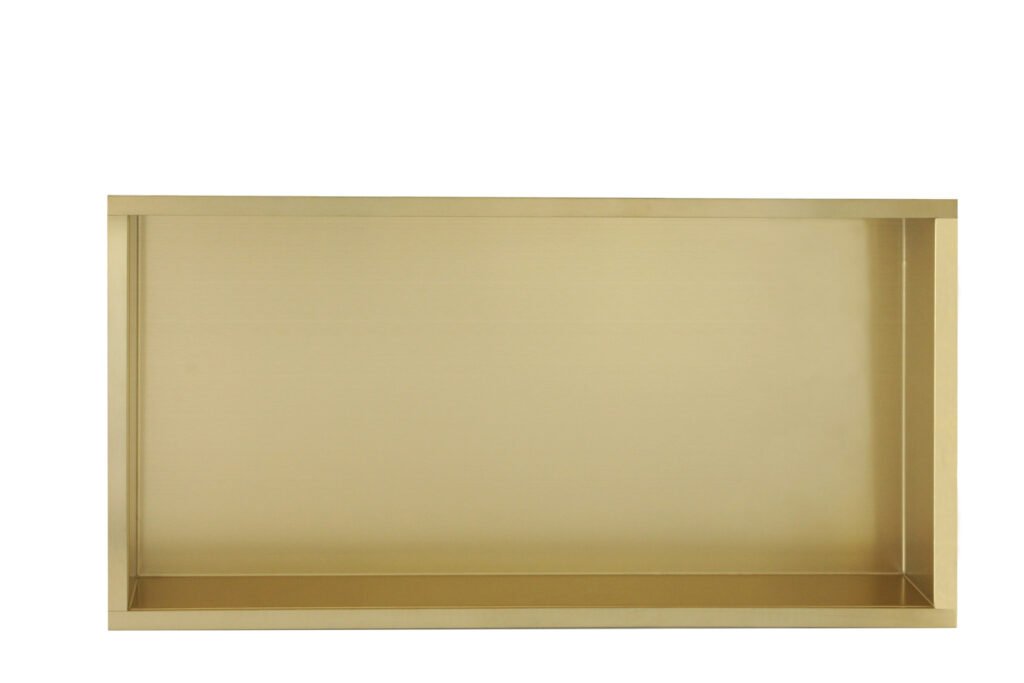 Inbouw wandnis Goud Geborsteld 30x60x7 cm