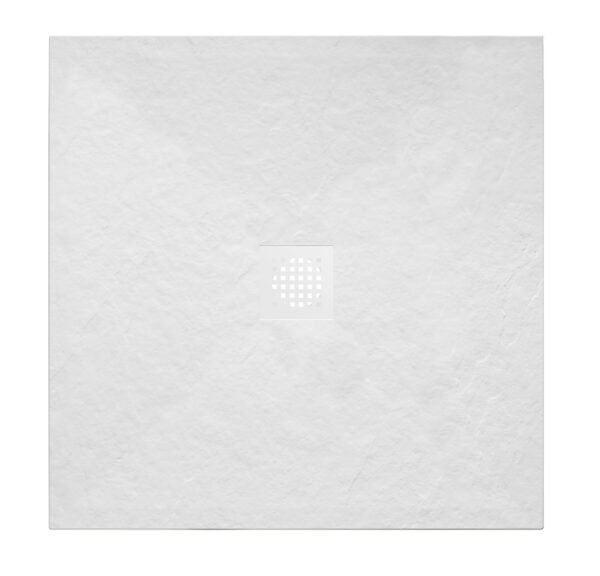 Stonea douchebak antislip composiet 900x900x30 mm inkortbaar mat wit - Douchebakken | Lapy