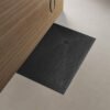 Stonea douchebak antislip composiet 900x1400x30 mm inkortbaar mat zwart - Douchebakken | Lapy
